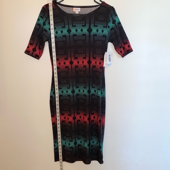 Lularoe Julia Dress (NEW WITH TAGS) Size: XS - Picture 4 of 9